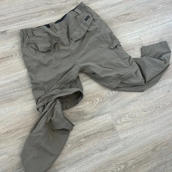 Columbia Omni-shade sun protection 36w 28l Zip Off legs shorts/pants - Picture 2 of 11